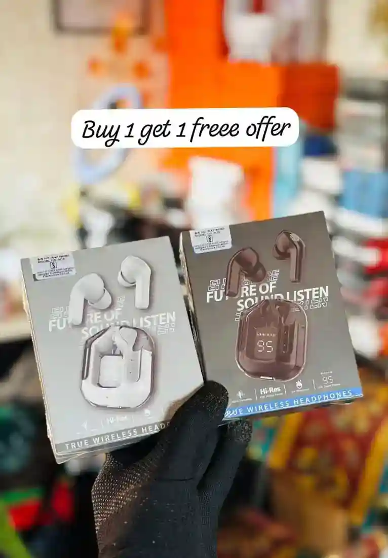 Ultrapods max Buds with Buy1 Get1 Free with Random colourOffer